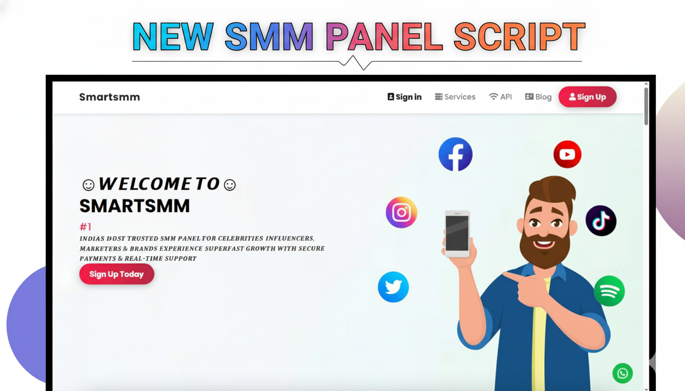 New SMM Panel Script | Latest All Future with Automatic
