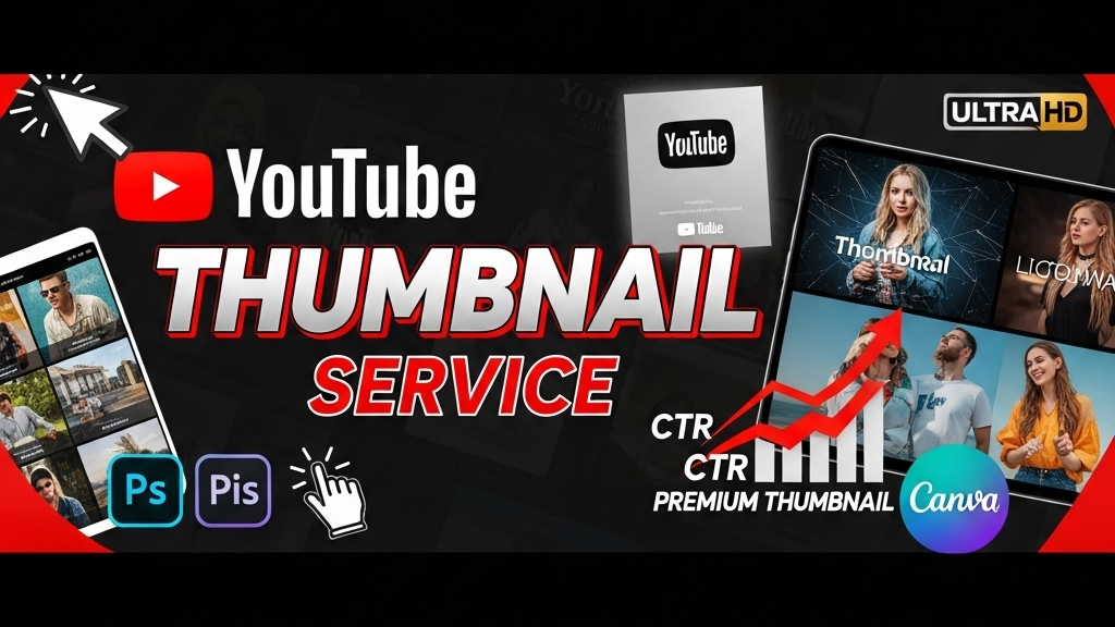 High CTR YouTube Thumbnails – Get More Views